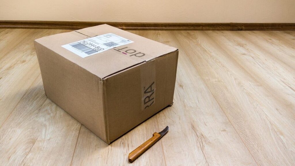 PostNL verzendlabel met barcode voor eenvoudig online pakketten verzenden