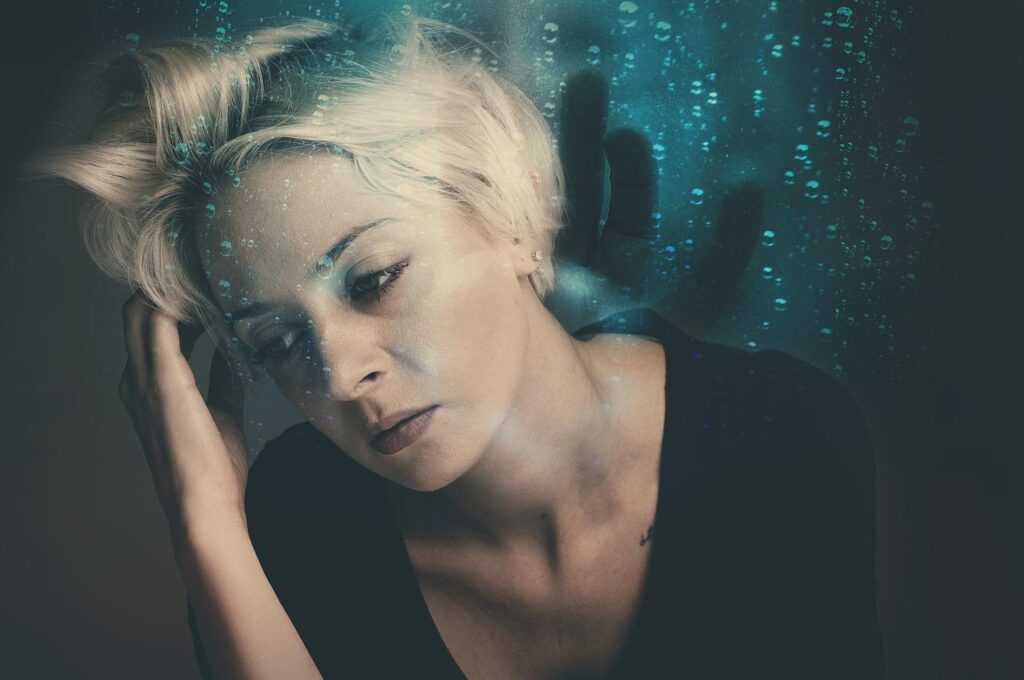 Visuele weergave van de impact van stress op gezondheid en welzijn bij jongvolwassenen, met aandacht voor lichamelijke en gee